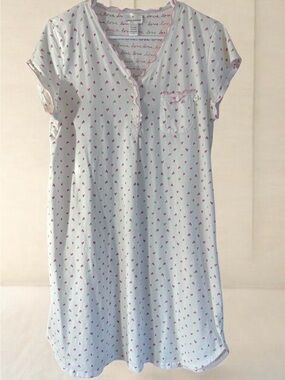 Carole Hochman 100% Cotton Sleepwear/Lounge Dress Size M